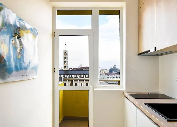 Skyline View - Very - Metro - Washer&dryer Σόφια